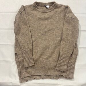 Divided Women's Crewneck Top - Brown